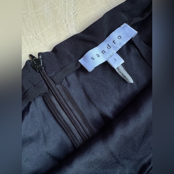 Sandro Paris Maxi Pleated Skirt - Picture 2 of 3